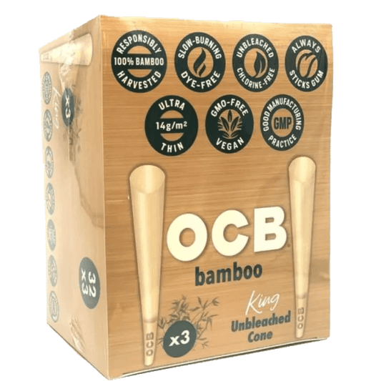 OCB - Bambo King Size Cone 3PC - Purchasevapes