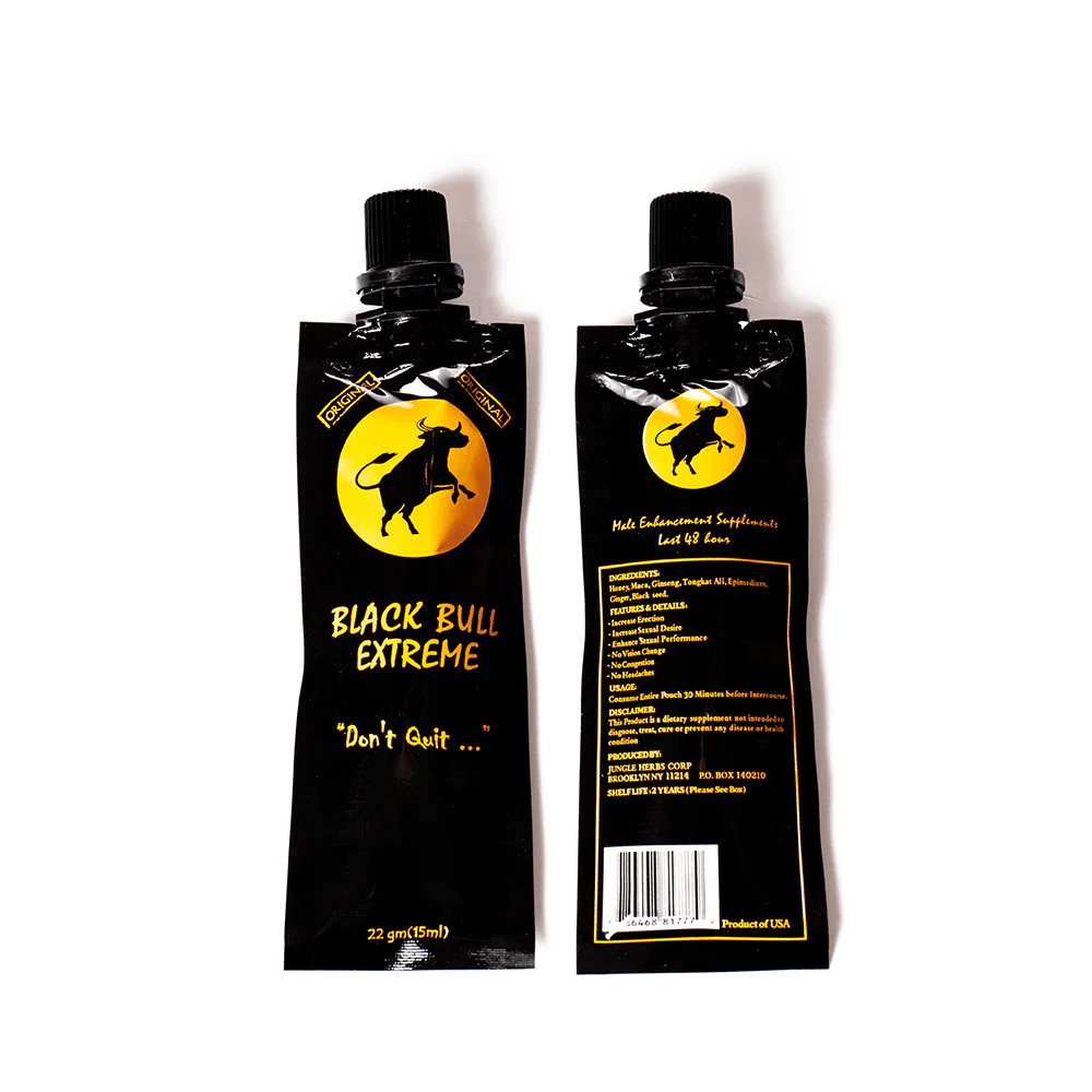 Black Bull Extreme Pack of 12 Sachets - Purchasevapes