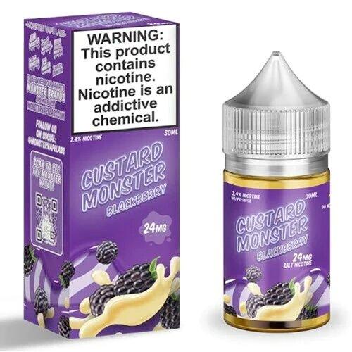 Custard Monster Salt 30ml E-Juice | Jam Monster Salt - Purchasevapes