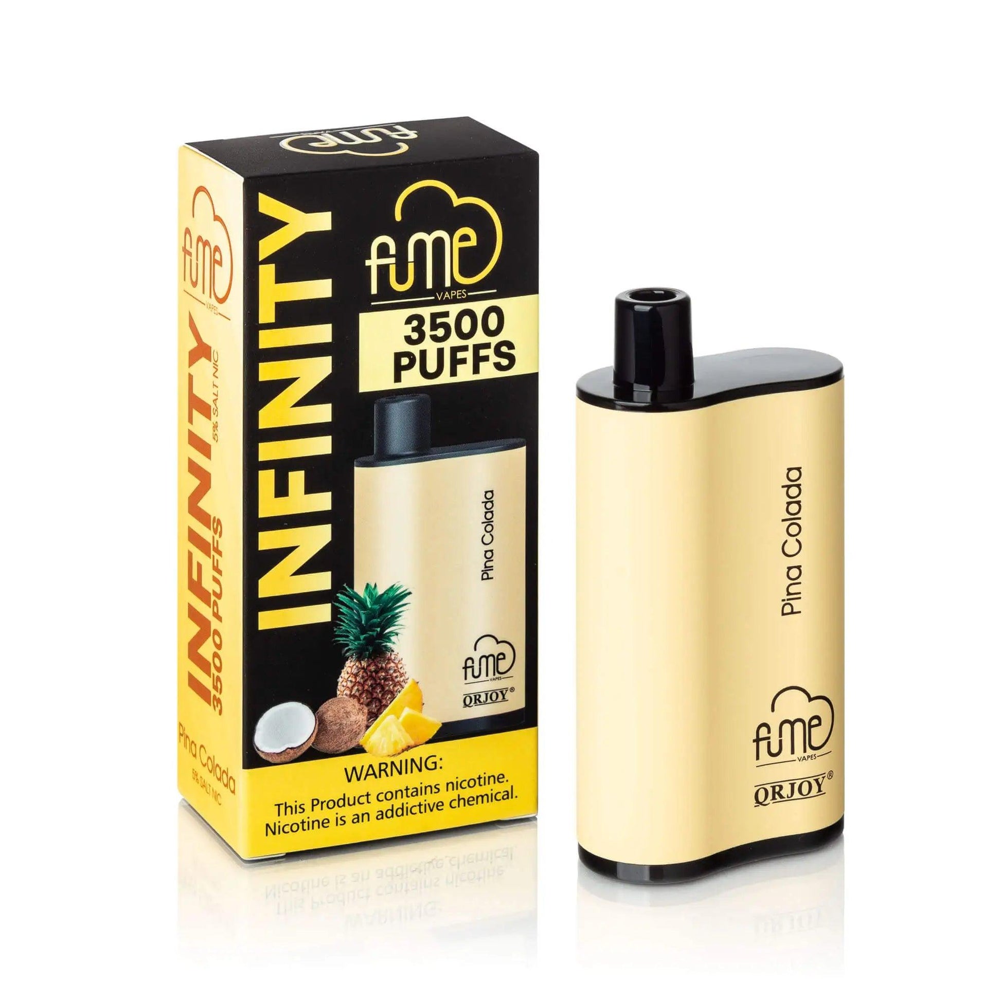 FUME Infinity Disposable Vape Device (3500 Puffs) Original QRJOY - Purchasevapes