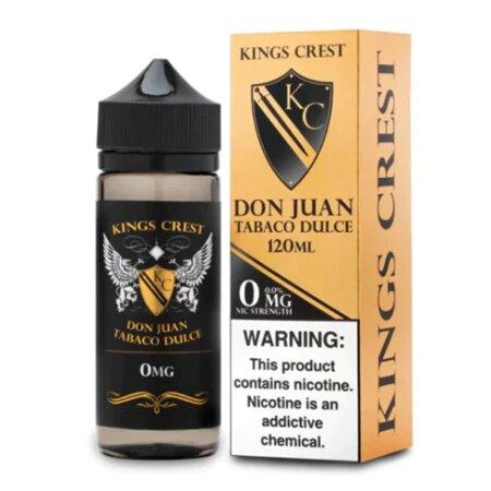 Kings Crest Don Juan 120ml E-Juice | Kings Crest E-Liquid - Purchasevapes