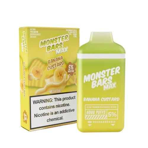 Monster Bars MAX Vape Disposable Pod Device by Jam Monster 1PC | Monster Bar Disposable Device - Purchasevapes