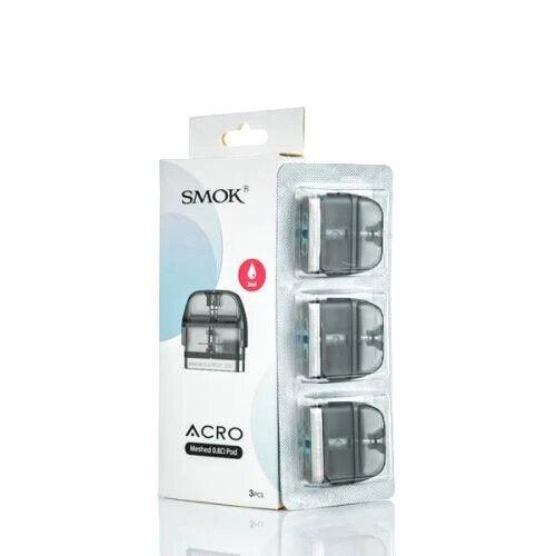 SMOK ACRO Replacement Pod Cartridge 3PK | SMOK Replacement Pod - Purchasevapes