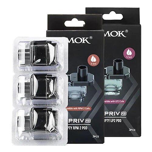 SMOK G-PRIV Empty Pod Cartridge 3PK | SMOK Replacement Pod - Purchasevapes